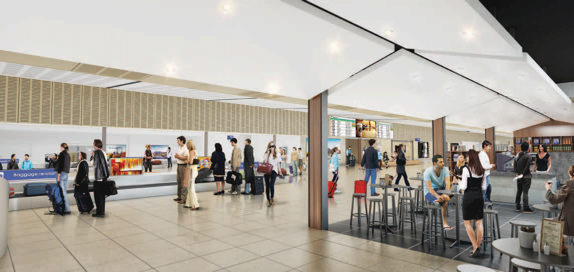 Hobart Airport Arrivals Precinct